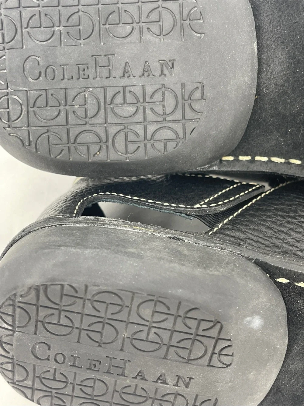 Cole Haan COUNTRY Black  Fisherman-Style Sandals MENS SIZE 8 open toe